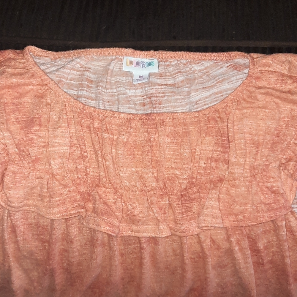 LuLaRoe Women's Orange Top